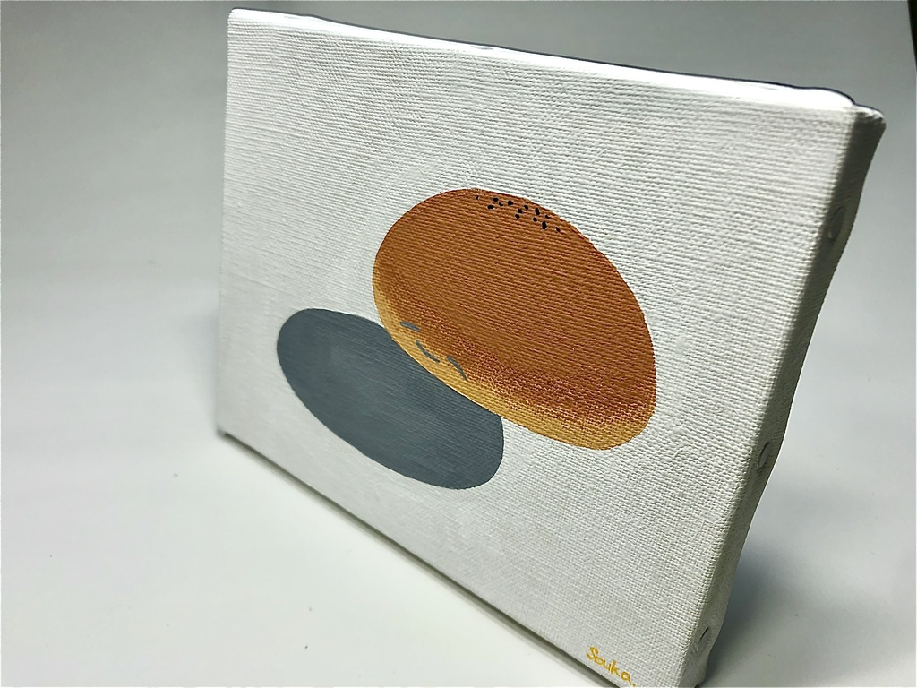 キャンバス画【あんぱん】