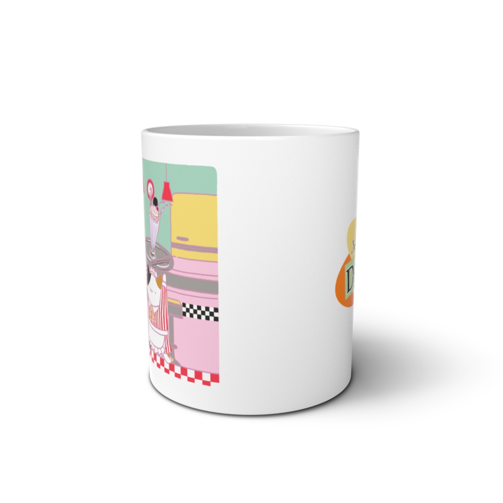 マグカップ(ダイナー猫)