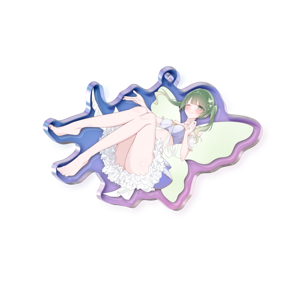 【アクリルキーホルダー】6周年記念★妖精をるるん