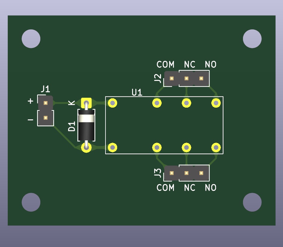 HSINDA 941シリーズ リレー用 ピンヘッダ配線引き出し基板