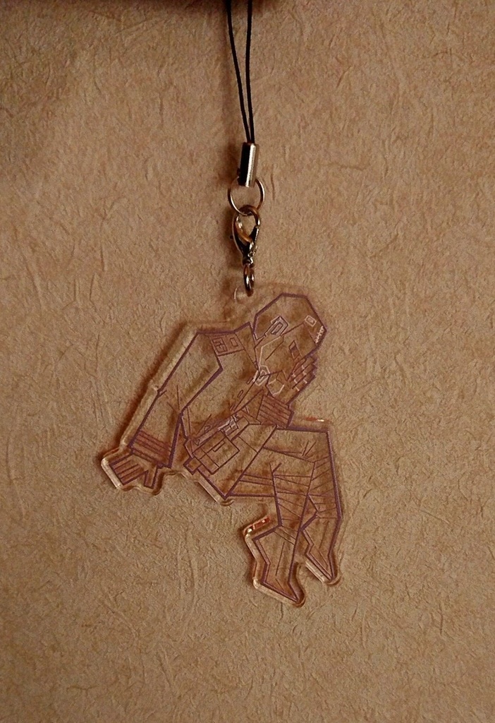 二階堂アクリルキーホルダー