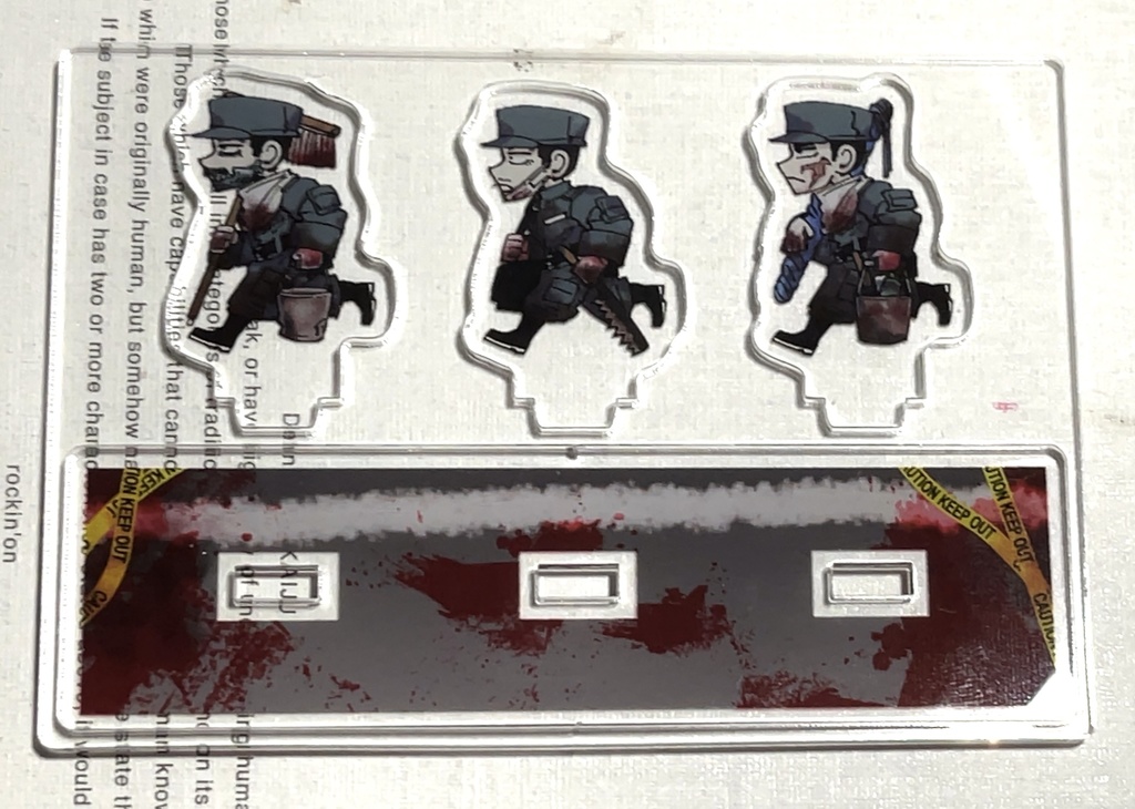 ヤバぞ~はんアクリルジオラマ