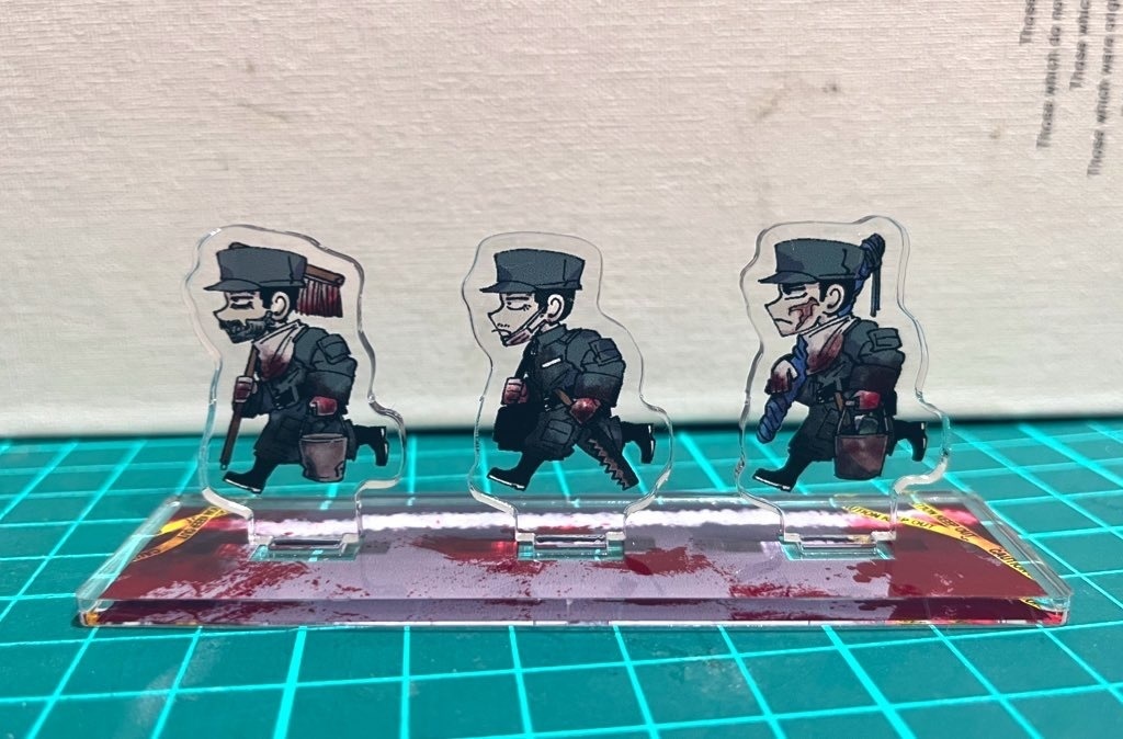 ヤバぞ~はんアクリルジオラマ