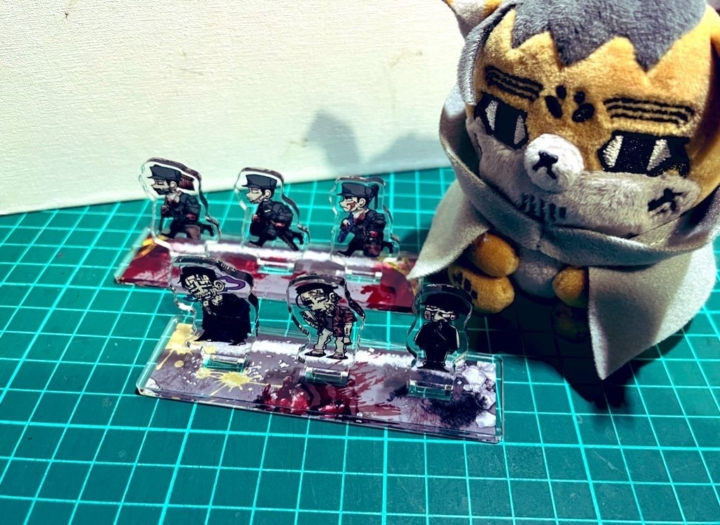 ヤバぞ~はんアクリルジオラマ