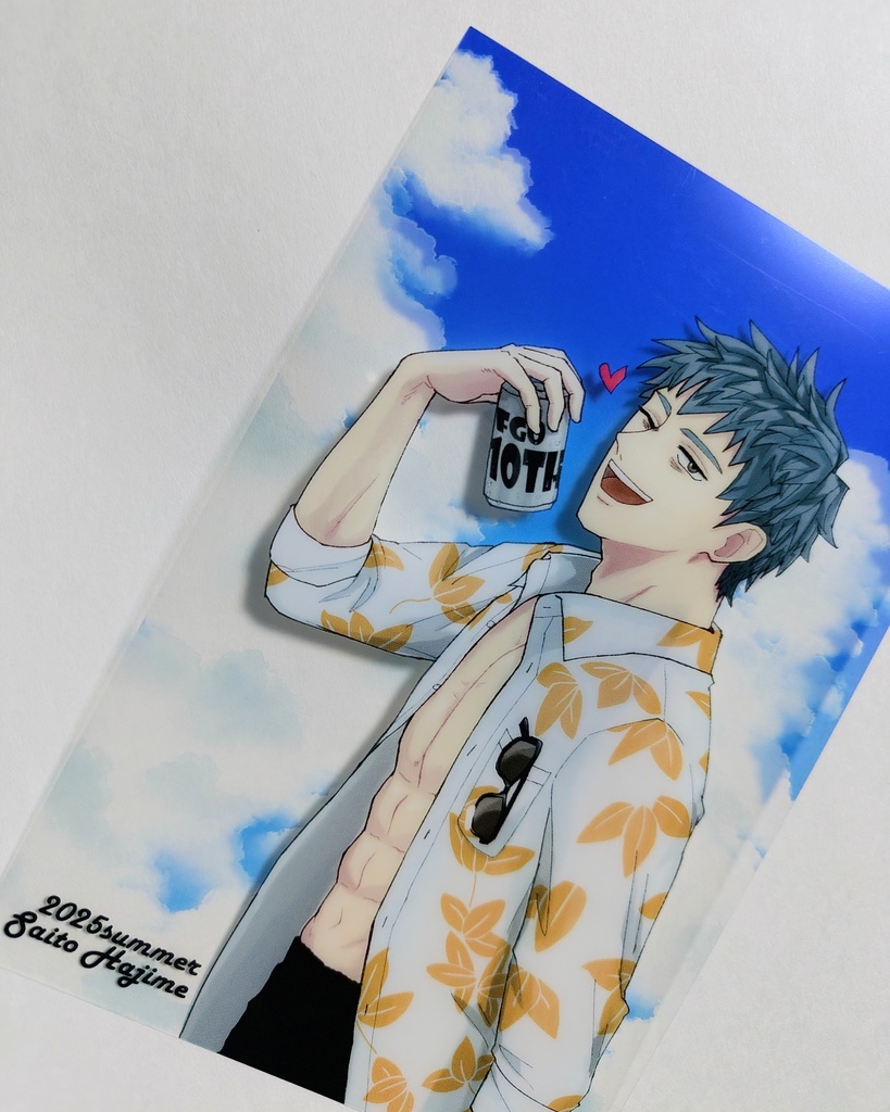 斎藤一クリアポストカード