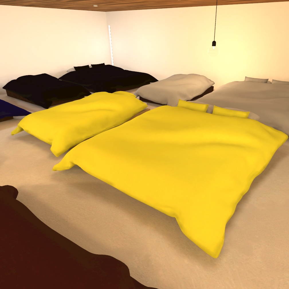 くつろぎベッド8色(シングル&キングサイズ)