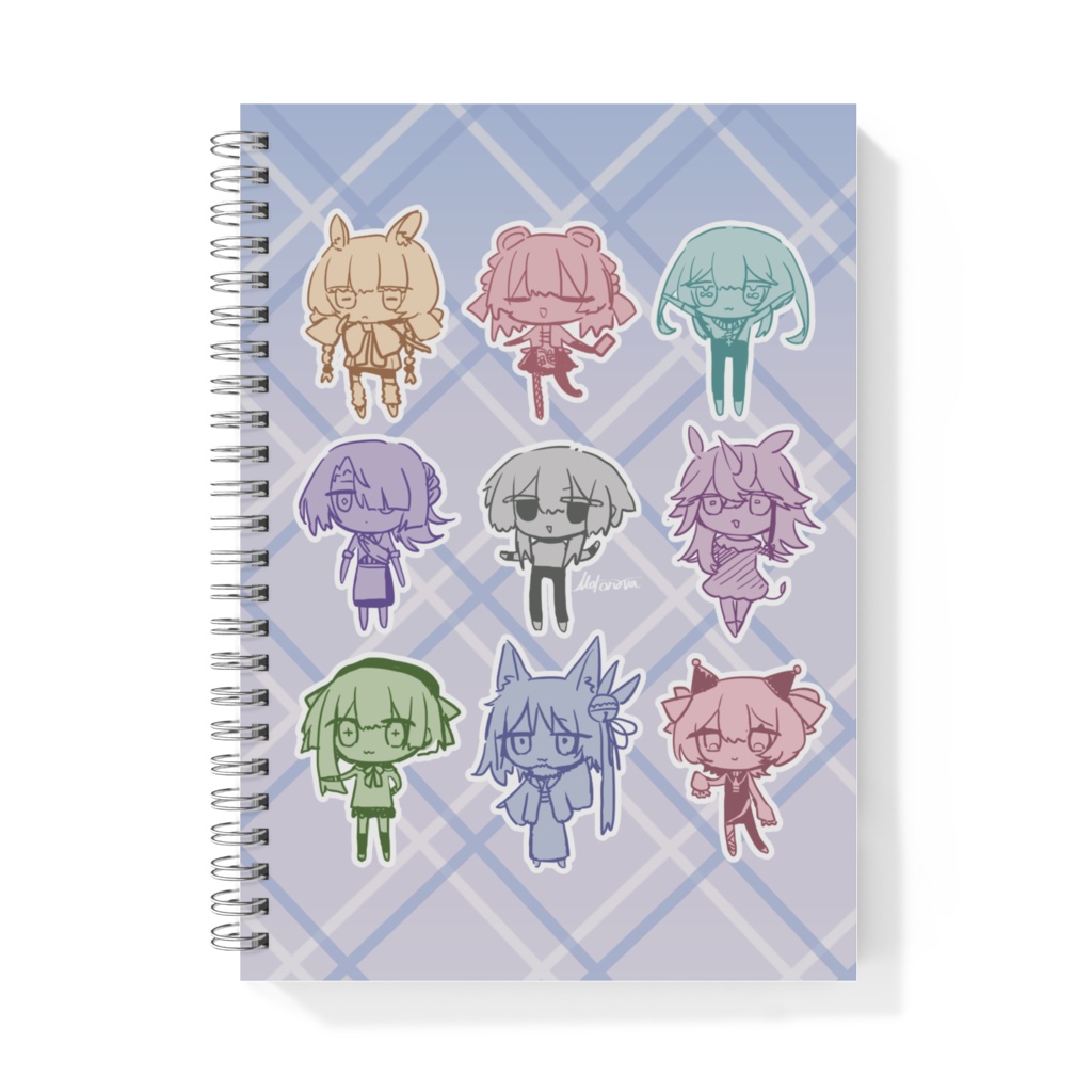 へにゃきゃらリングノート