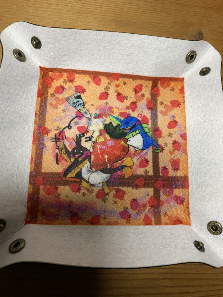 ジューギョン&アルギョン布製トレイ