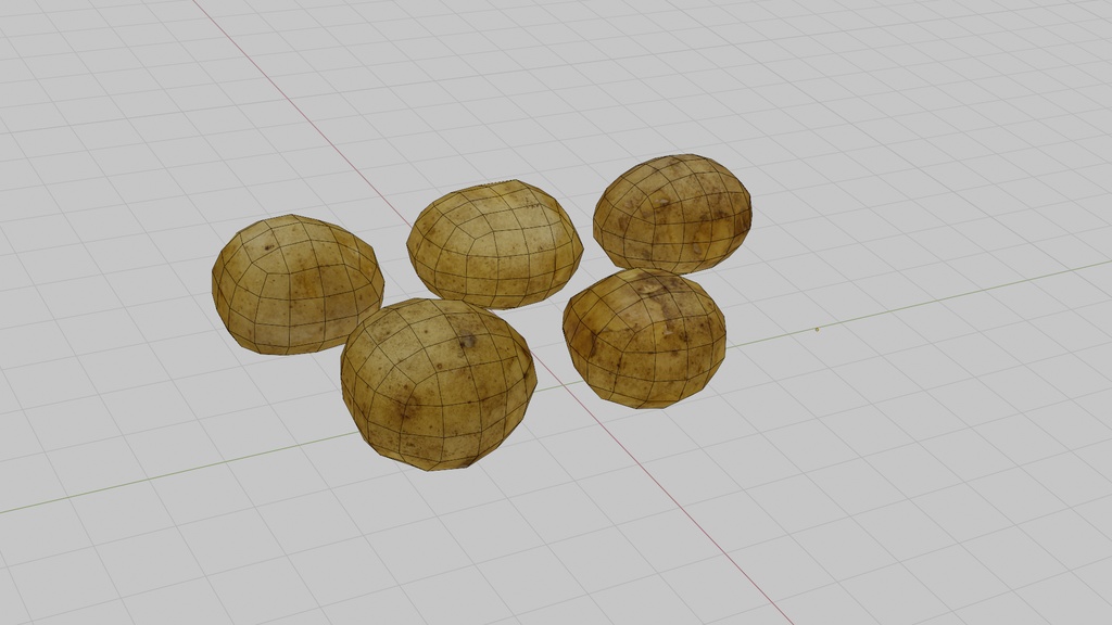 リアルなジャガイモ 5個セット