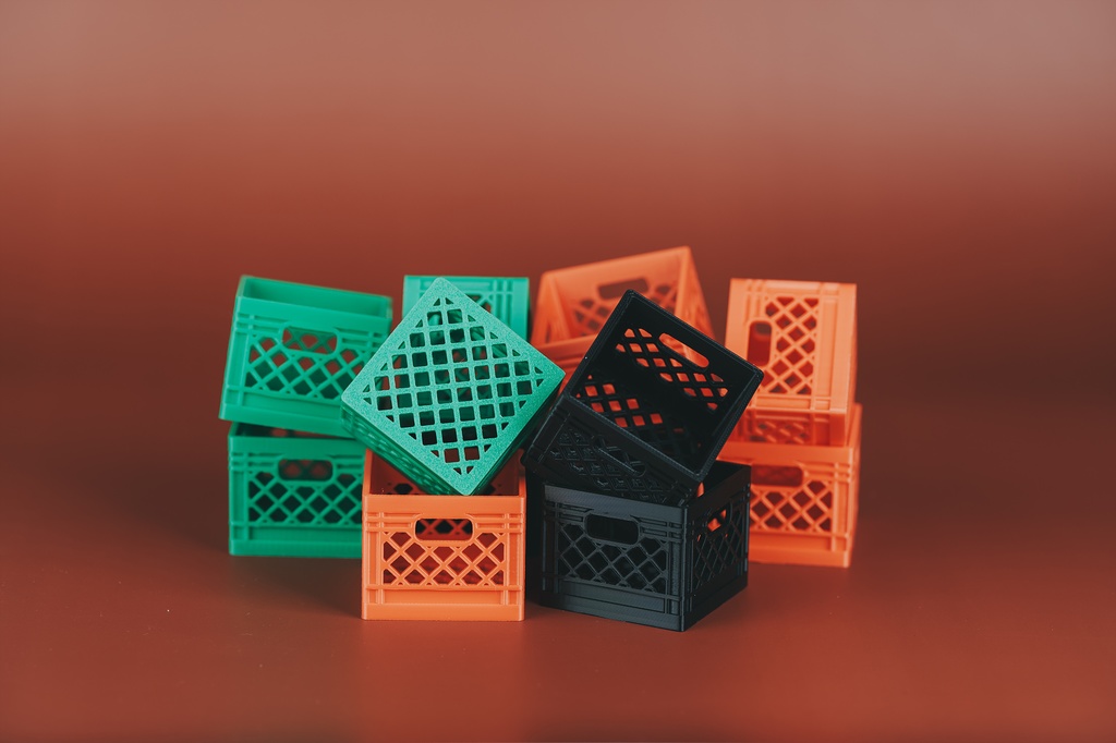 ミルククレート 1/7 (STL)