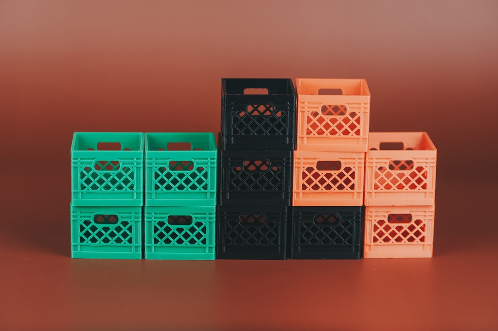 ミルククレート 1/7 (STL)