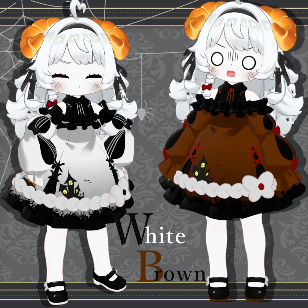 【コロネ専用】デフォルト衣装用テクスチャ‐halloween-