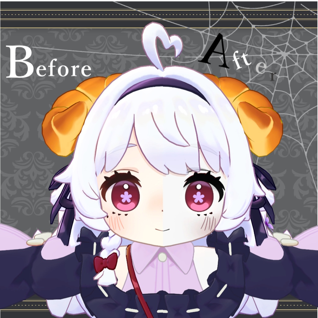 【コロネ専用】デフォルト衣装用テクスチャ‐halloween-
