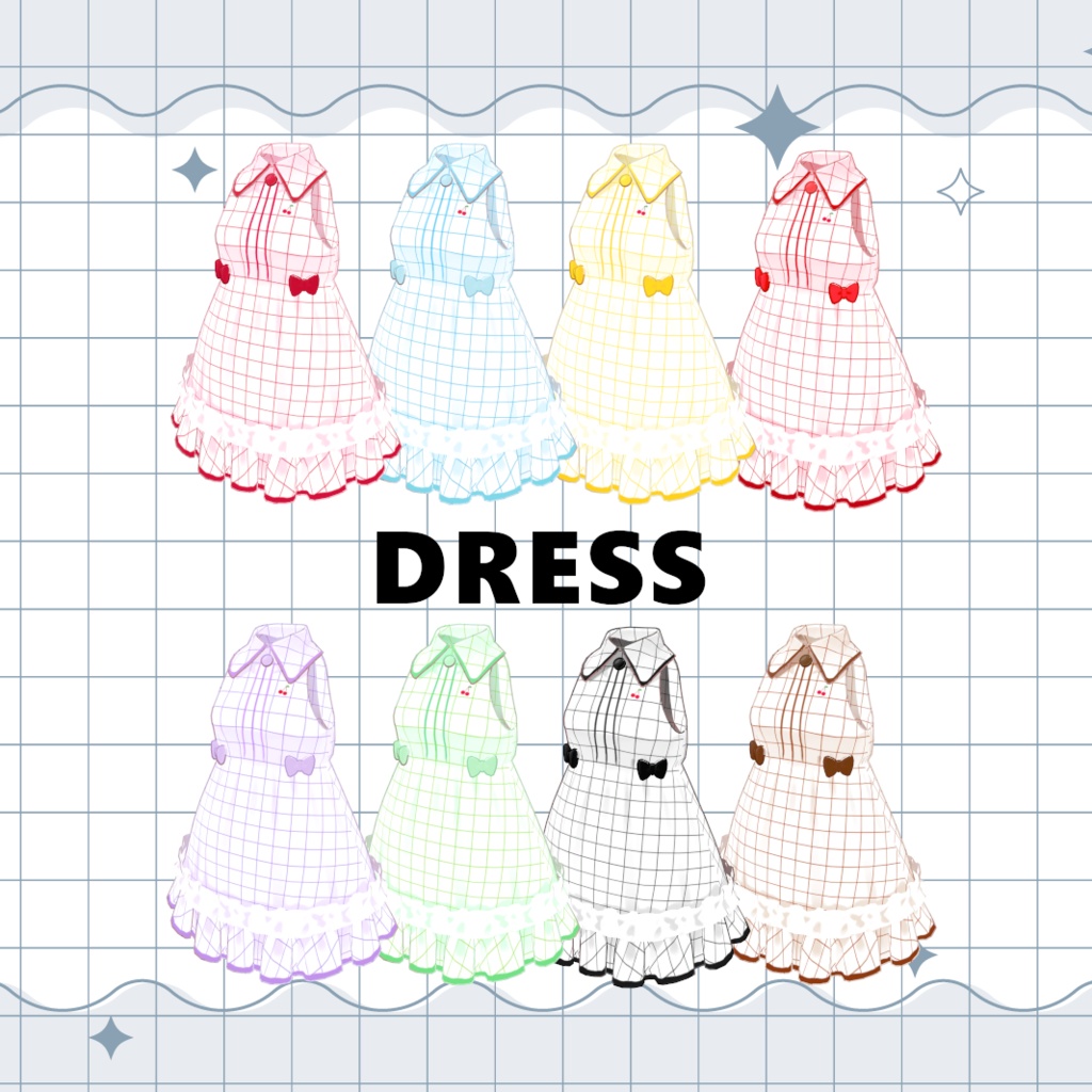 【コロネ専用】デフォルト衣装用テクスチャ‐さくらんぼ‐