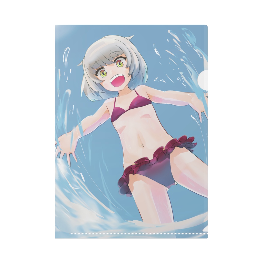 水着クリアファイル