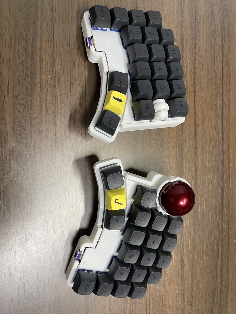 無線分割キーボード Pinkeybd