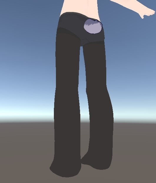 うささき用黒タイツと白タイツ
