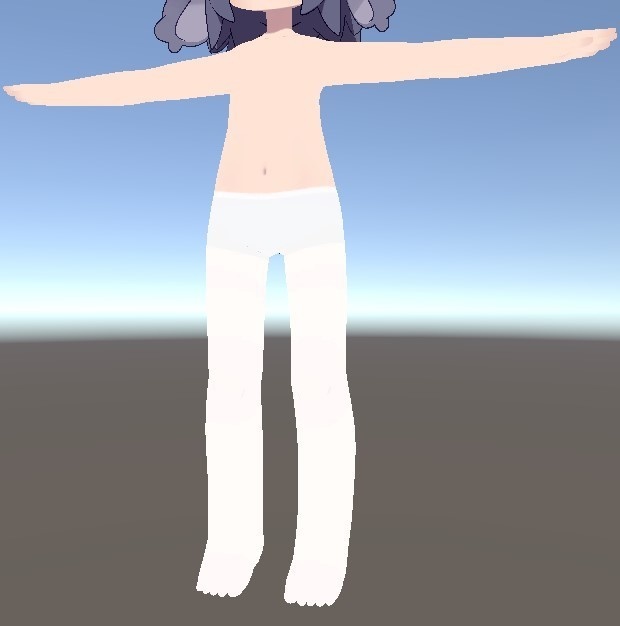 うささき用黒タイツと白タイツ