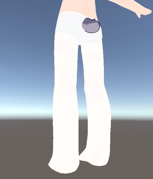 うささき用黒タイツと白タイツ