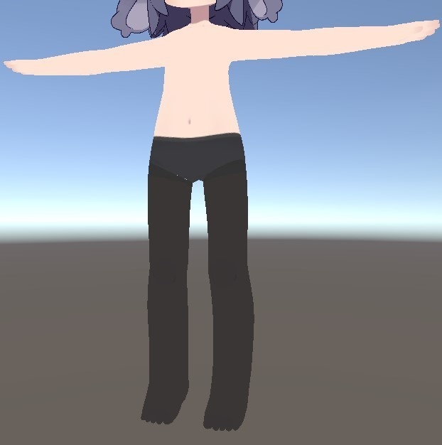 うささき用黒タイツと白タイツ