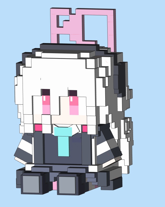 【受注生産】ブルーアーカイブ ミニ画素フィギュア
