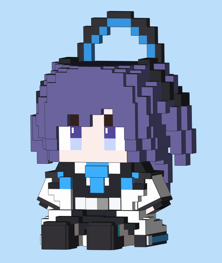 【受注生産】ブルーアーカイブ ミニ画素フィギュア