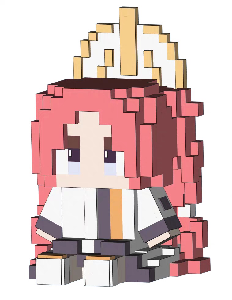 【受注生産】【ゲーム開発部シリーズ】ブルーアーカイブ ミニ画素フィギュア