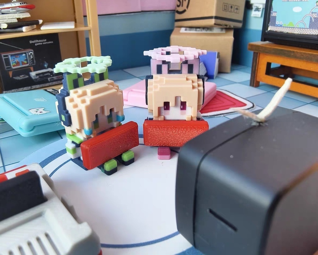 【受注生産】【ゲーム開発部シリーズ】ブルーアーカイブ ミニ画素フィギュア  