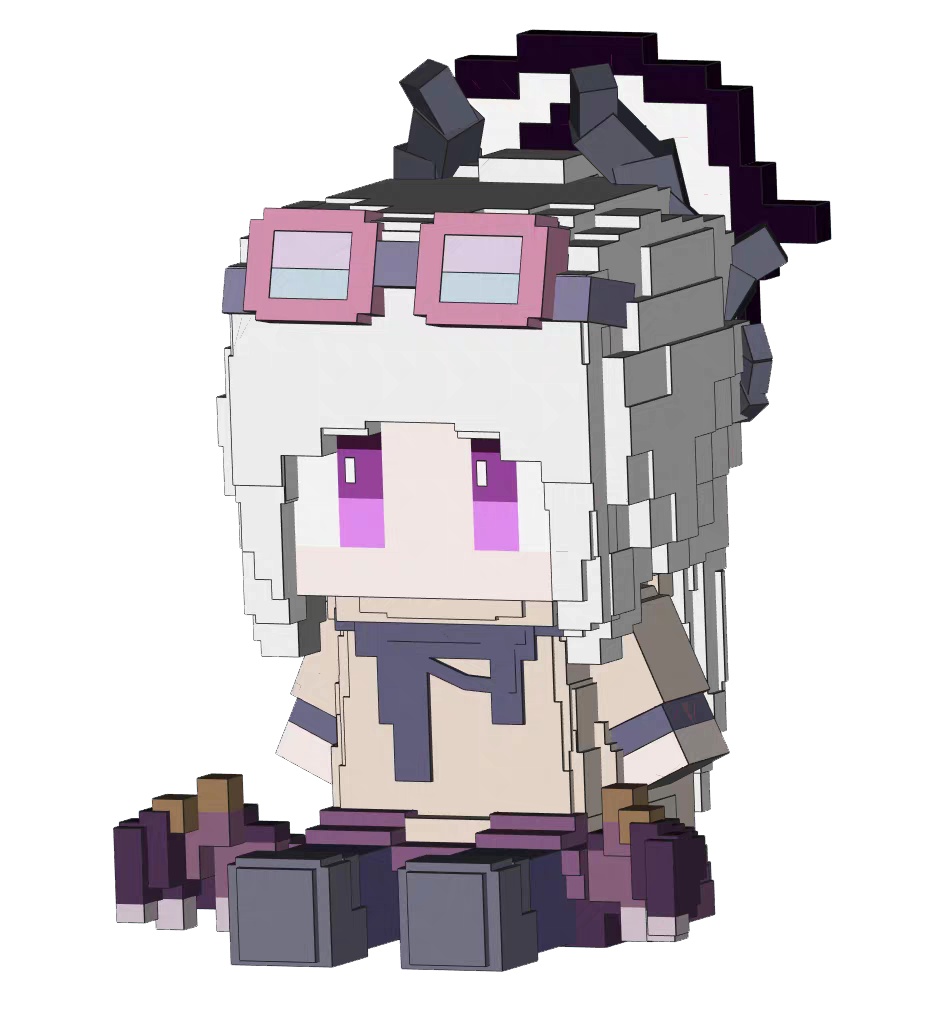 【ブルーアーカイブ】空崎ヒナ ミニ画素フィギュアシリーズ