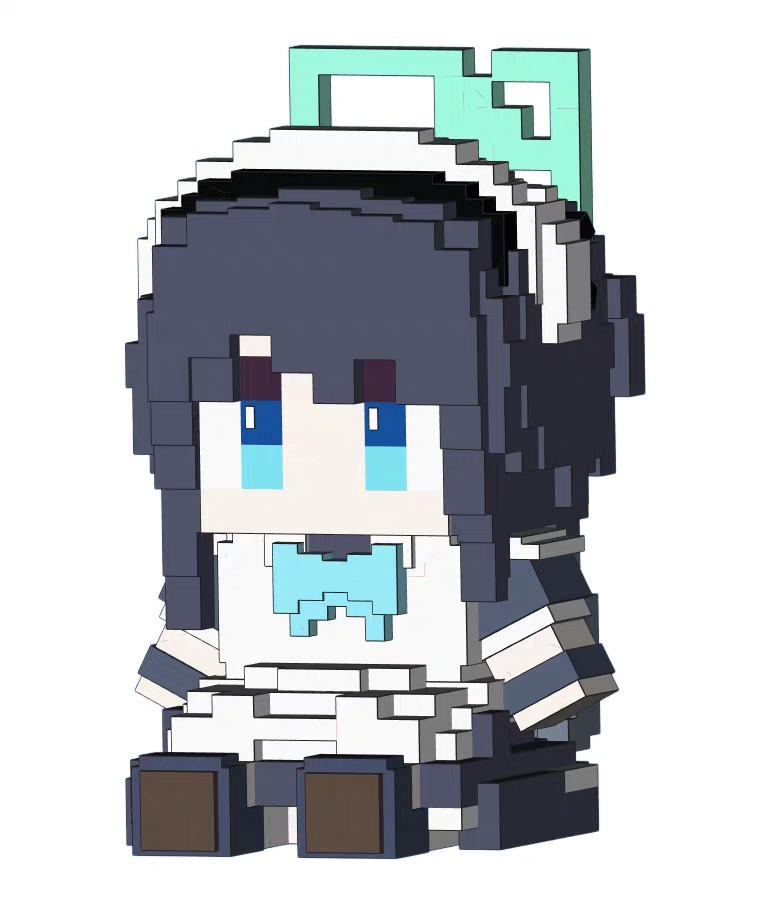 【ブルーアーカイブ】天童アリス ミニ画素フィギュアシリーズ