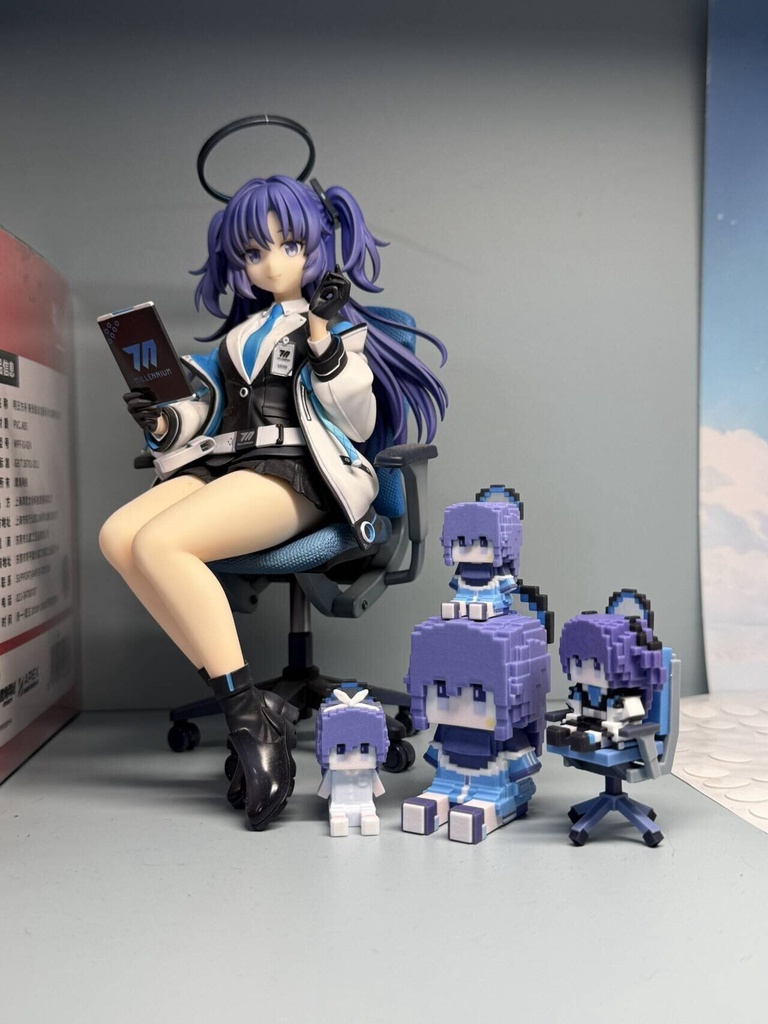 【ブルーアーカイブ】早瀬ユウカ ミニ画素フィギュアシリーズ