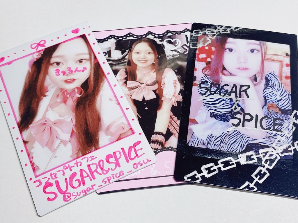 ランダムチェキ（SUGAR＆SPICE）