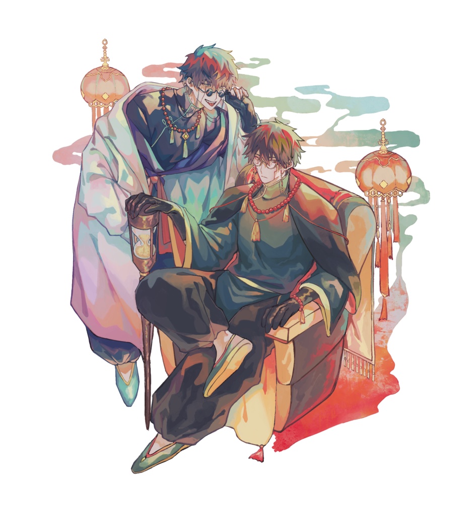 中華風マドル等身アクスタ