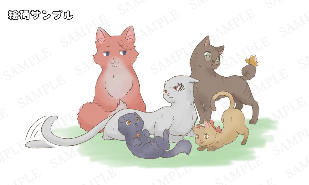 ねこちゃんのメガネ拭き【pixivFACTORY】