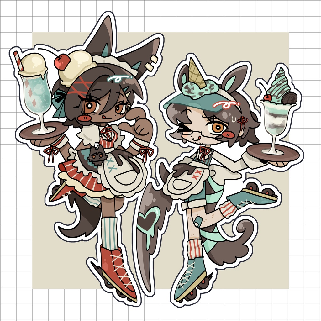 アメリカンダイナー的な👢🪲アクスタ