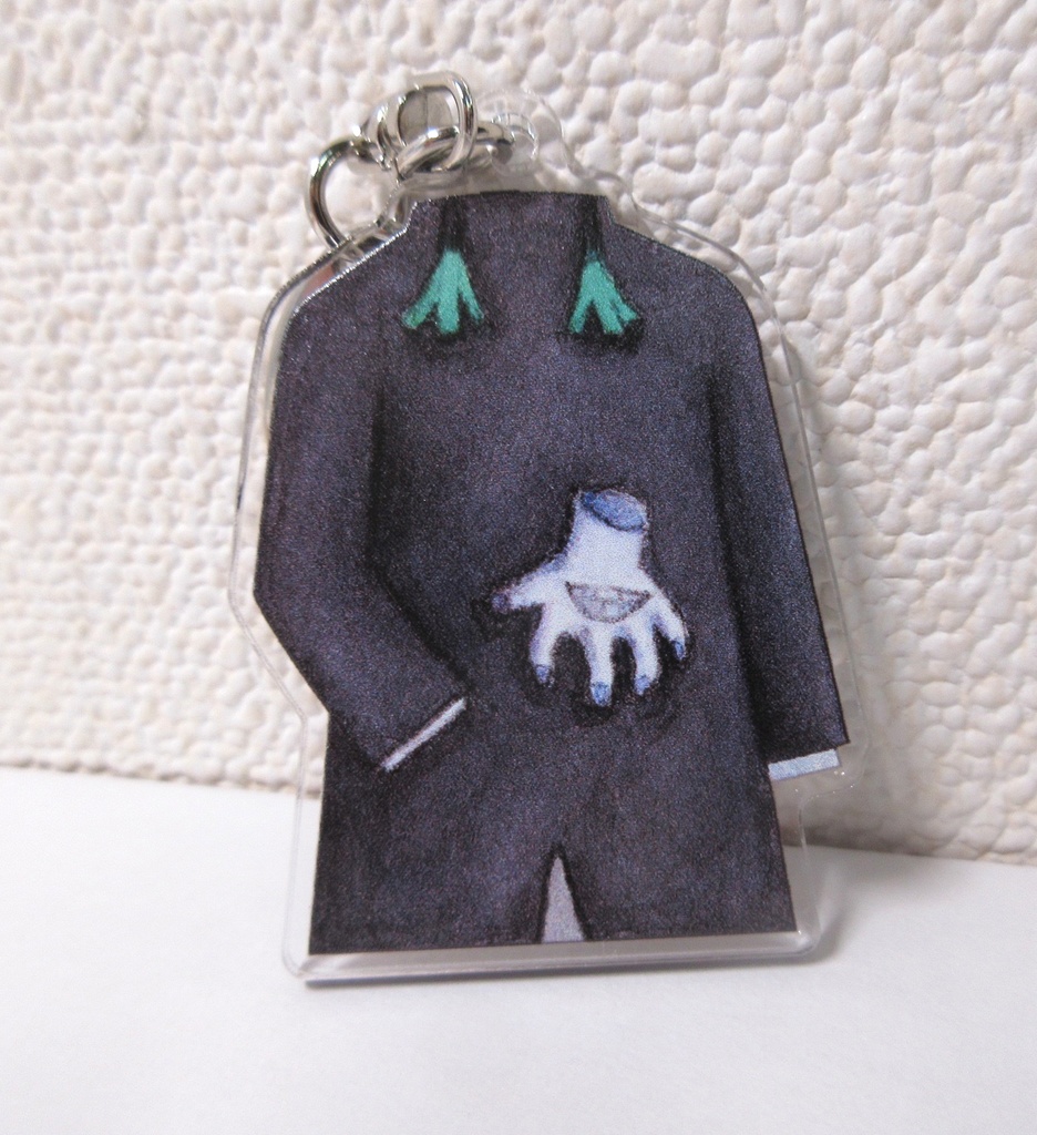 魘夢・三つ編みの少女 コスチュームアクキー