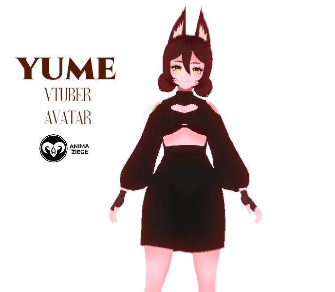 Simple Vroid Vtuber Avatar: Yume
