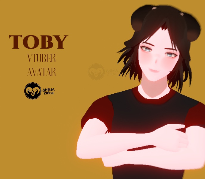 Simple Vroid Vtuber Avatar: Toby