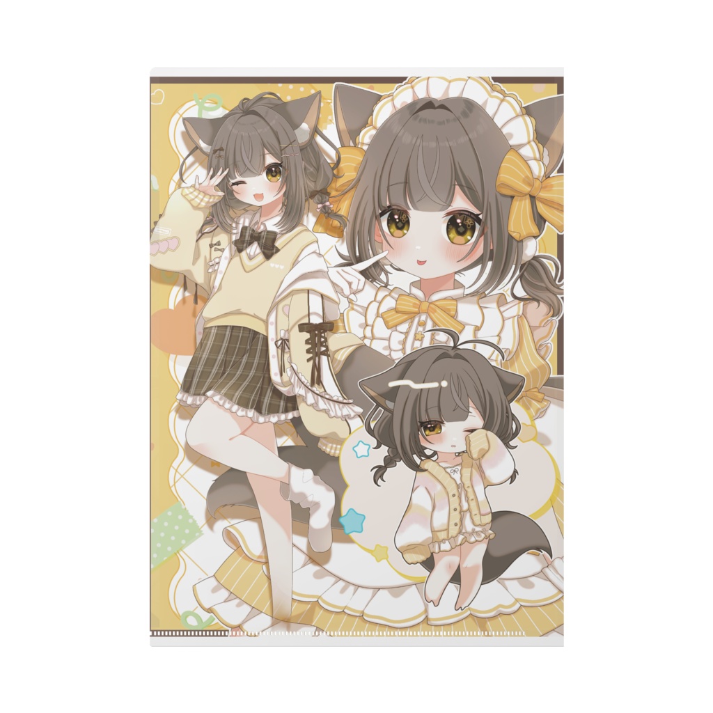 かわいいクリアファイル