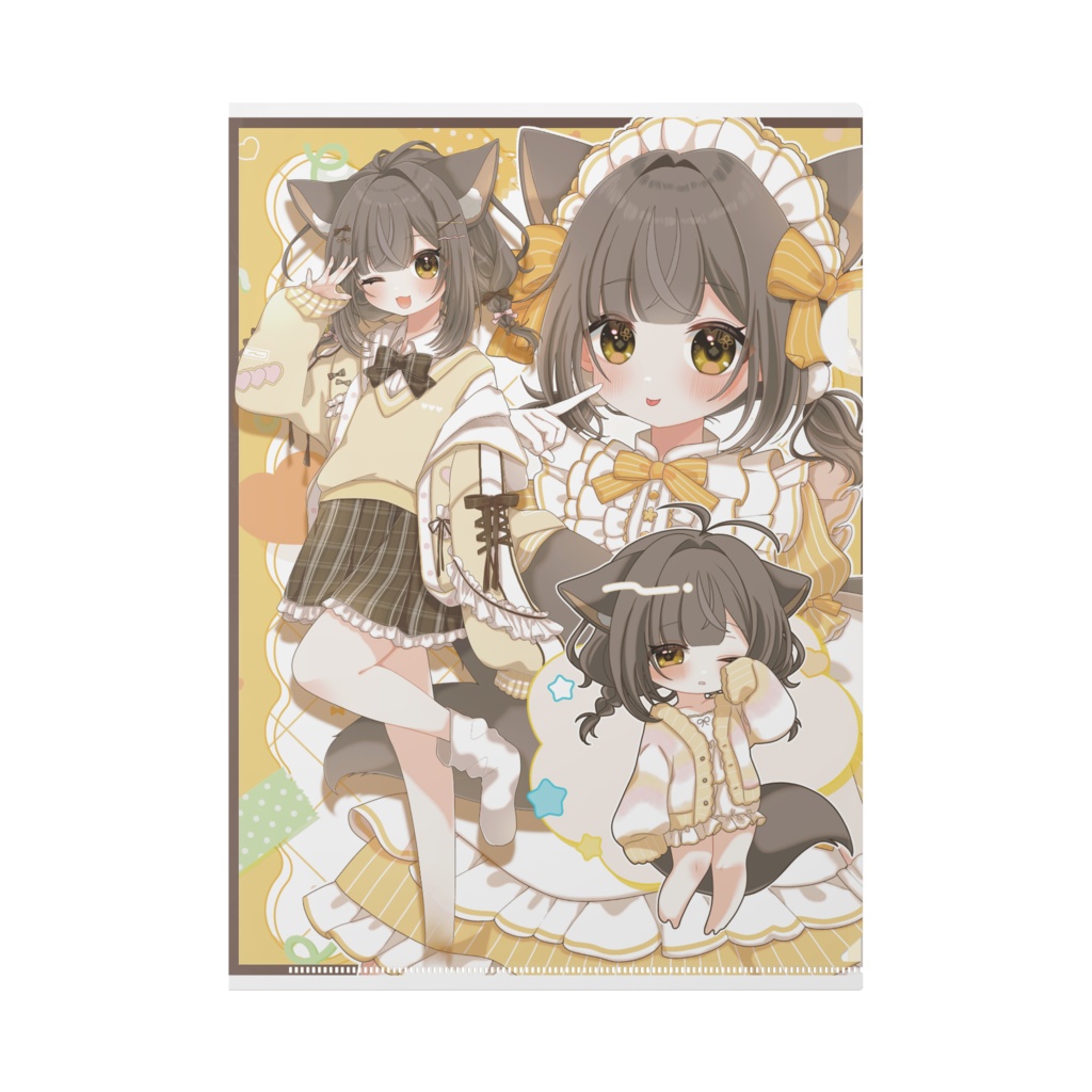 かわいいクリアファイル