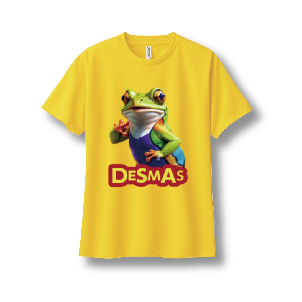 【受注】デスマスTシャツ(イエロー)※ご注文より約2週間後発送になります