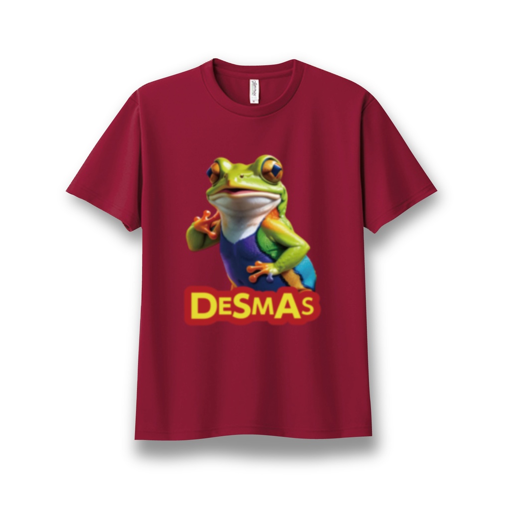 【受注】デスマスTシャツ(レッド)※ご注文より約2週間後発送になります