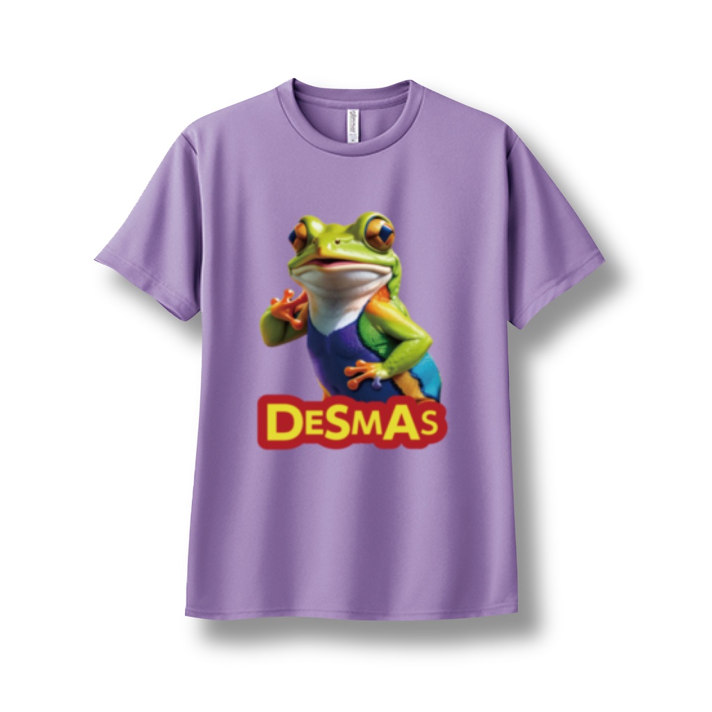 【受注】デスマスTシャツ(ライトパープル)※ご注文より約2週間後の発送となります