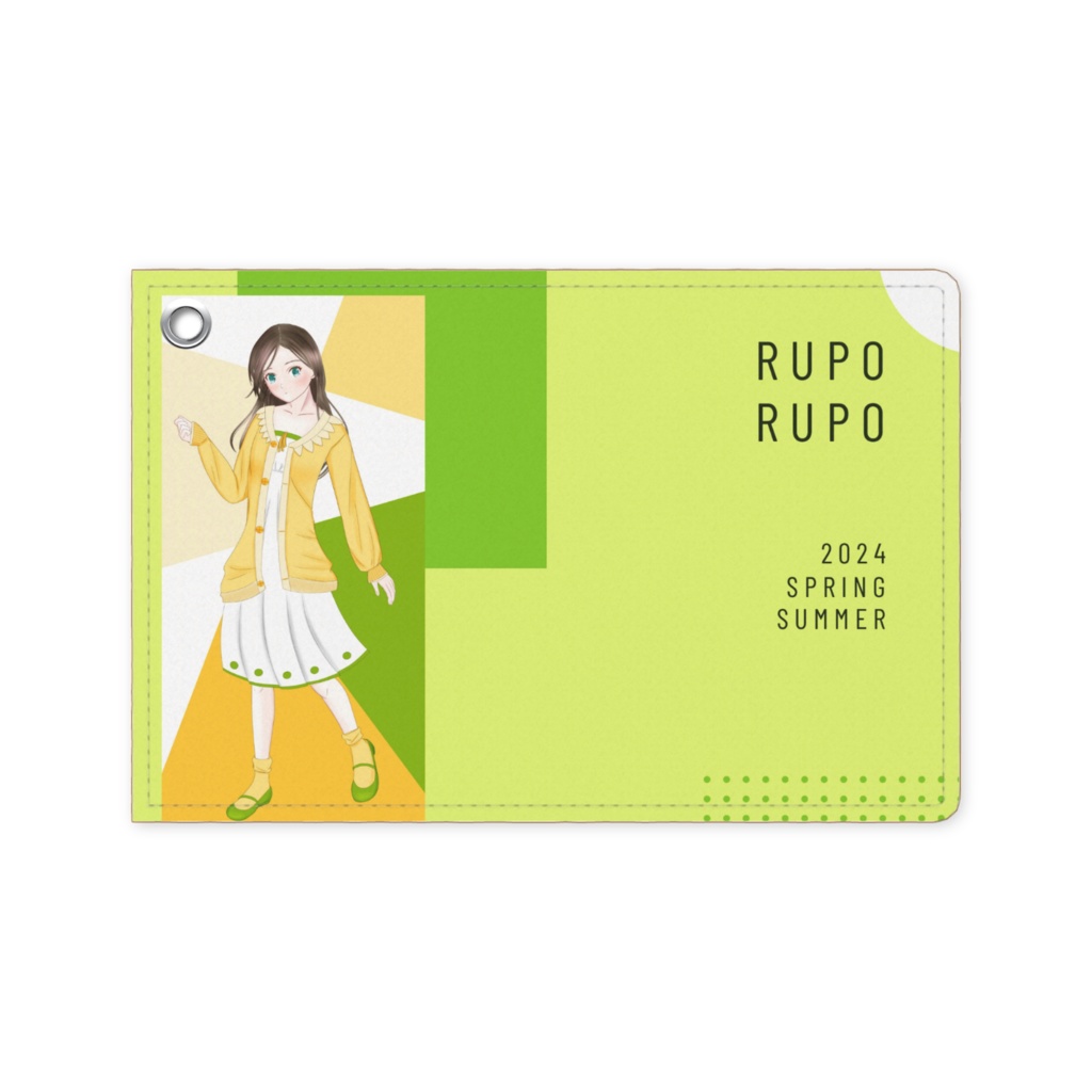 【パスケース】rupo-rupo SS 2024 表紙デザイン