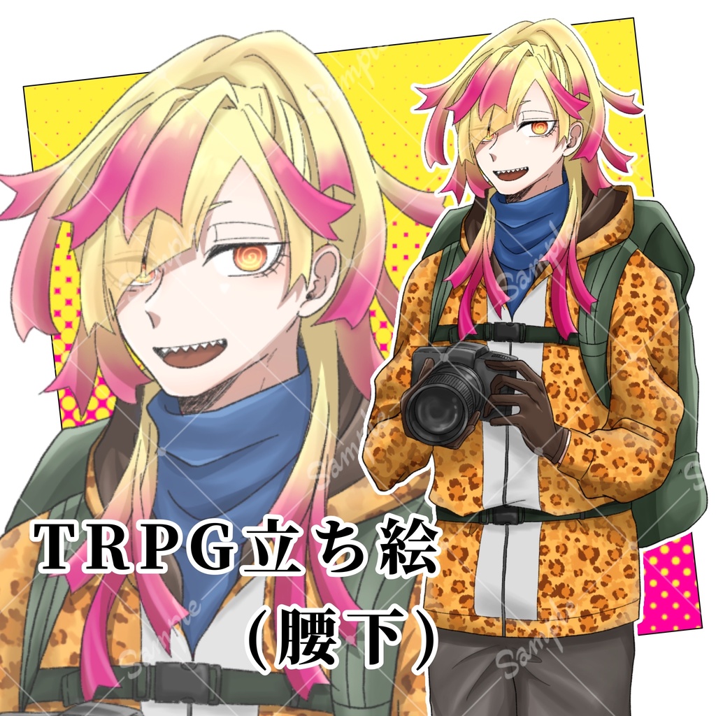 立ち絵_16【奇抜なカメラマン】