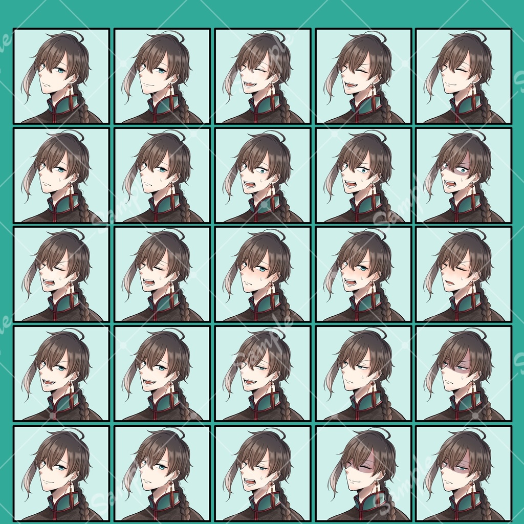 立ち絵_26【中華服の男性】