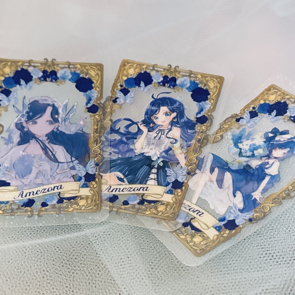 トレカ風ホログラム✨クリアカード