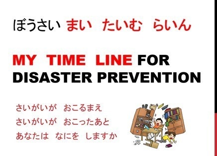 留学生向け防災ワークショップ資料