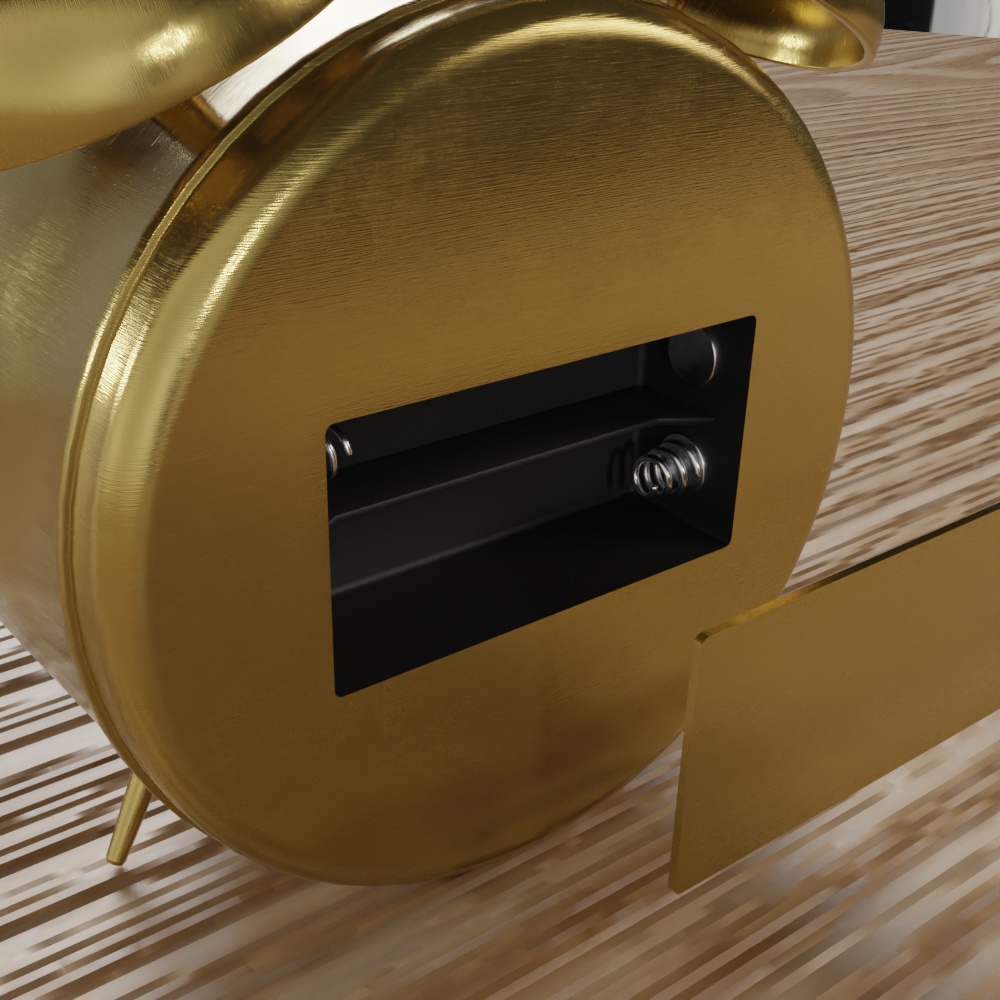 無料DL可【Blender】目覚まし時計【3Dモデル】