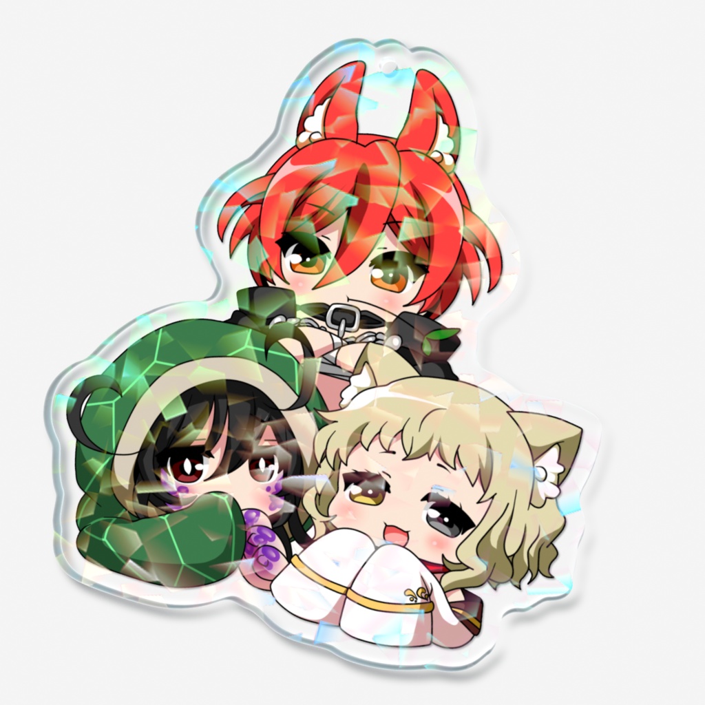 ぷにモン御三家キーホルダー